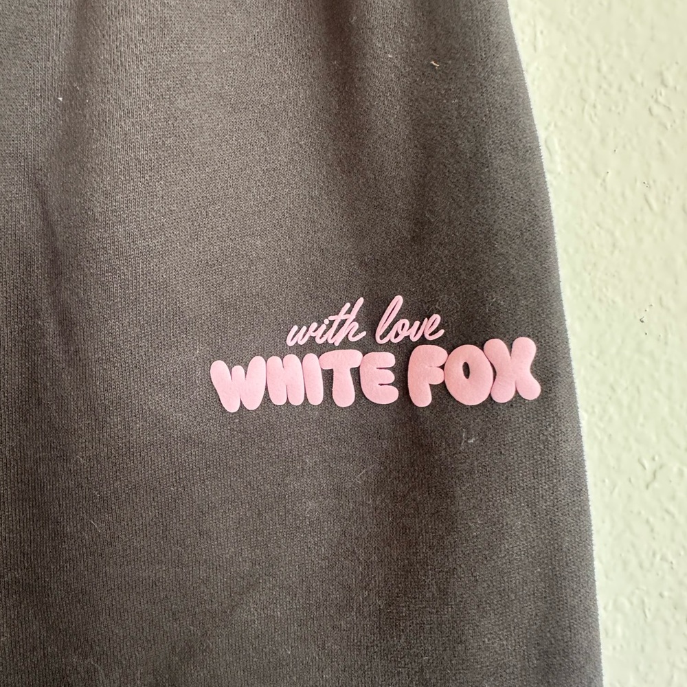 White Fox Gray Sweatpants